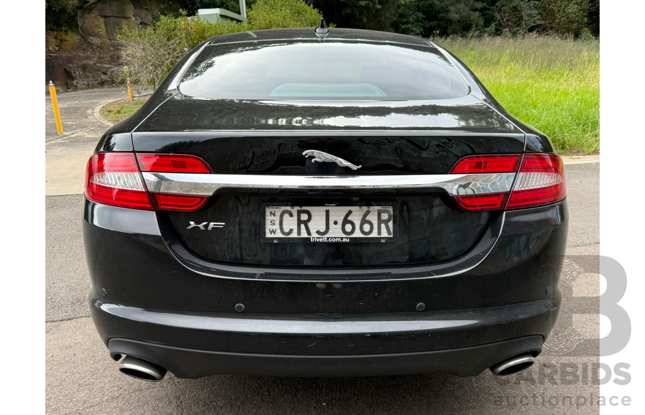01/2013 Jaguar XF 2.0 Luxury MY13 4d Sedan Black 2.0L