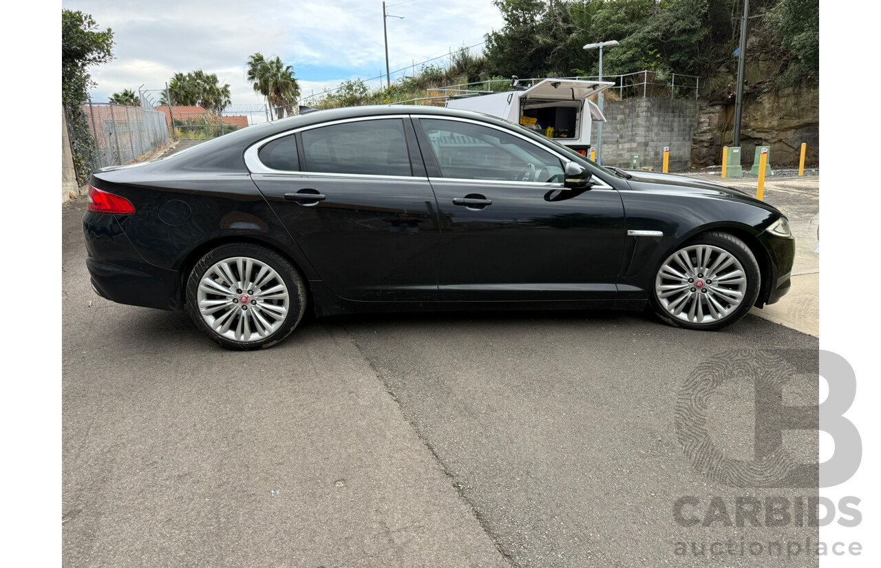 01/2013 Jaguar XF 2.0 Luxury MY13 4d Sedan Black 2.0L