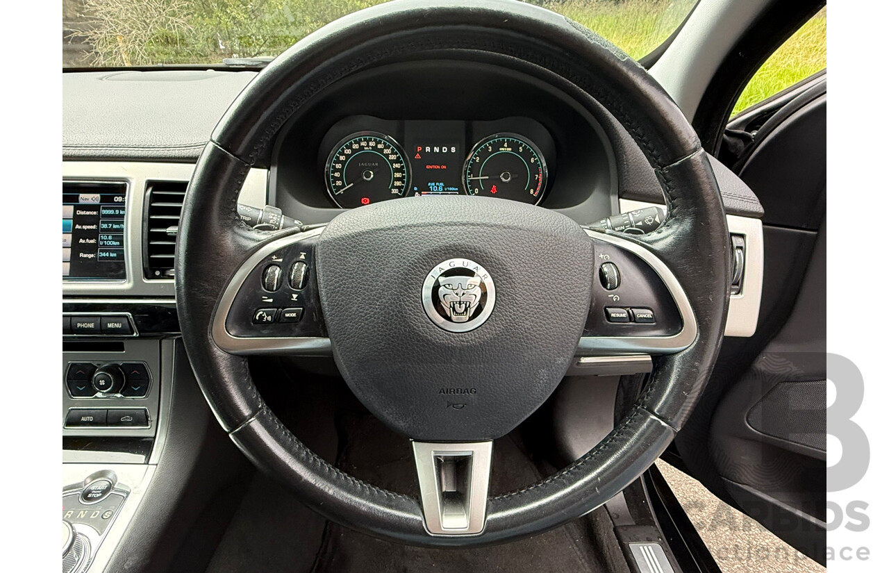 01/2013 Jaguar XF 2.0 Luxury MY13 4d Sedan Black 2.0L