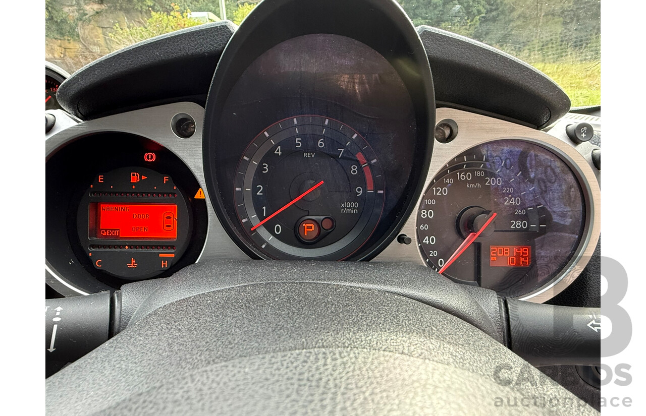 09/2015 Nissan 370Z  RWD Z34 MY14 2D Roadster White 3.7L