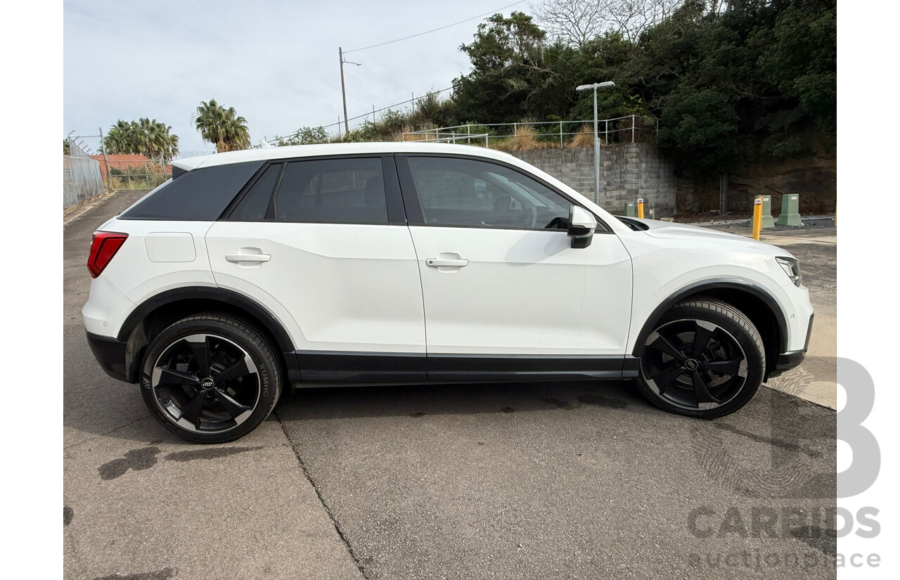 06/2018 Audi Q2 1.4 TFSI DESIGN FWD GA 4D Wagon White 1.4L