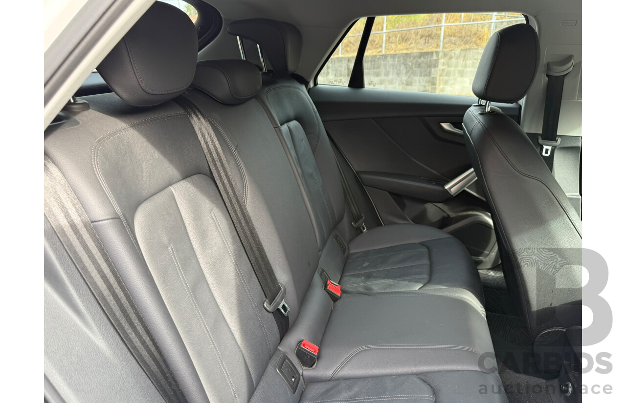 06/2018 Audi Q2 1.4 TFSI DESIGN FWD GA 4D Wagon White 1.4L