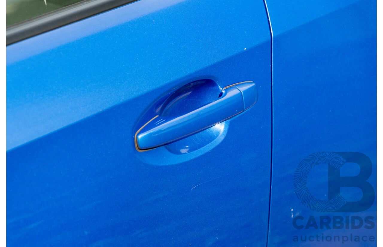 07/2017 Subaru WRX STI Premium (AWD) MY17 4D Sedan Lapis Blue Turbo 2.5L