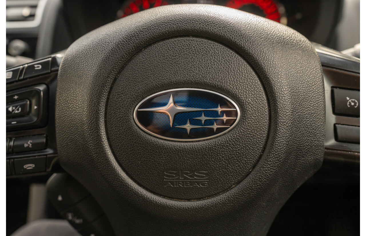 07/2017 Subaru WRX STI Premium (AWD) MY17 4D Sedan Lapis Blue Turbo 2.5L