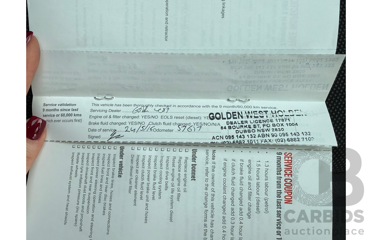 03/2013 Holden Cruze CD FWD JH MY13 4D Sedan White 1.8L
