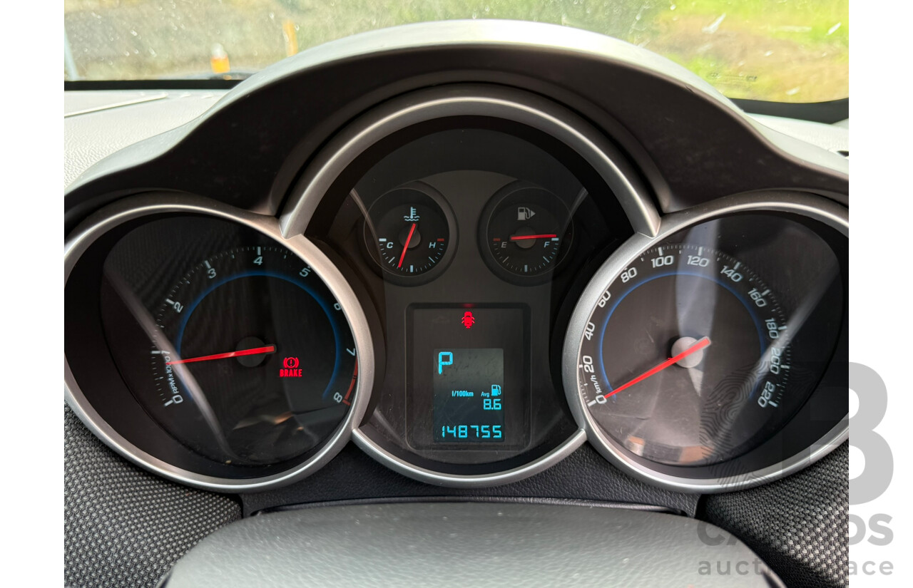 03/2013 Holden Cruze CD FWD JH MY13 4D Sedan White 1.8L