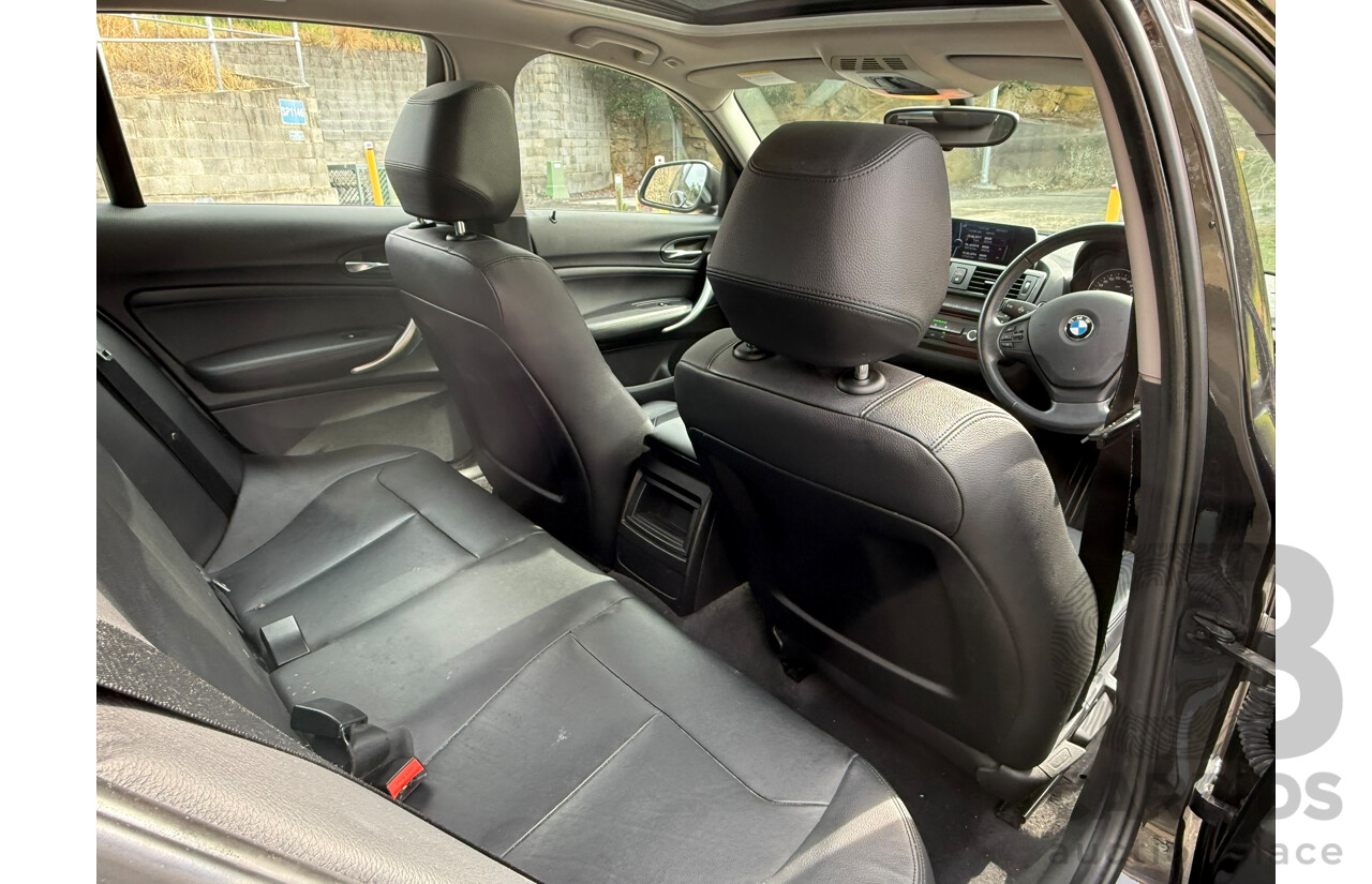 05/2013 Bmw 1 16i RWD F20 5D Hatchback Black 1.6L