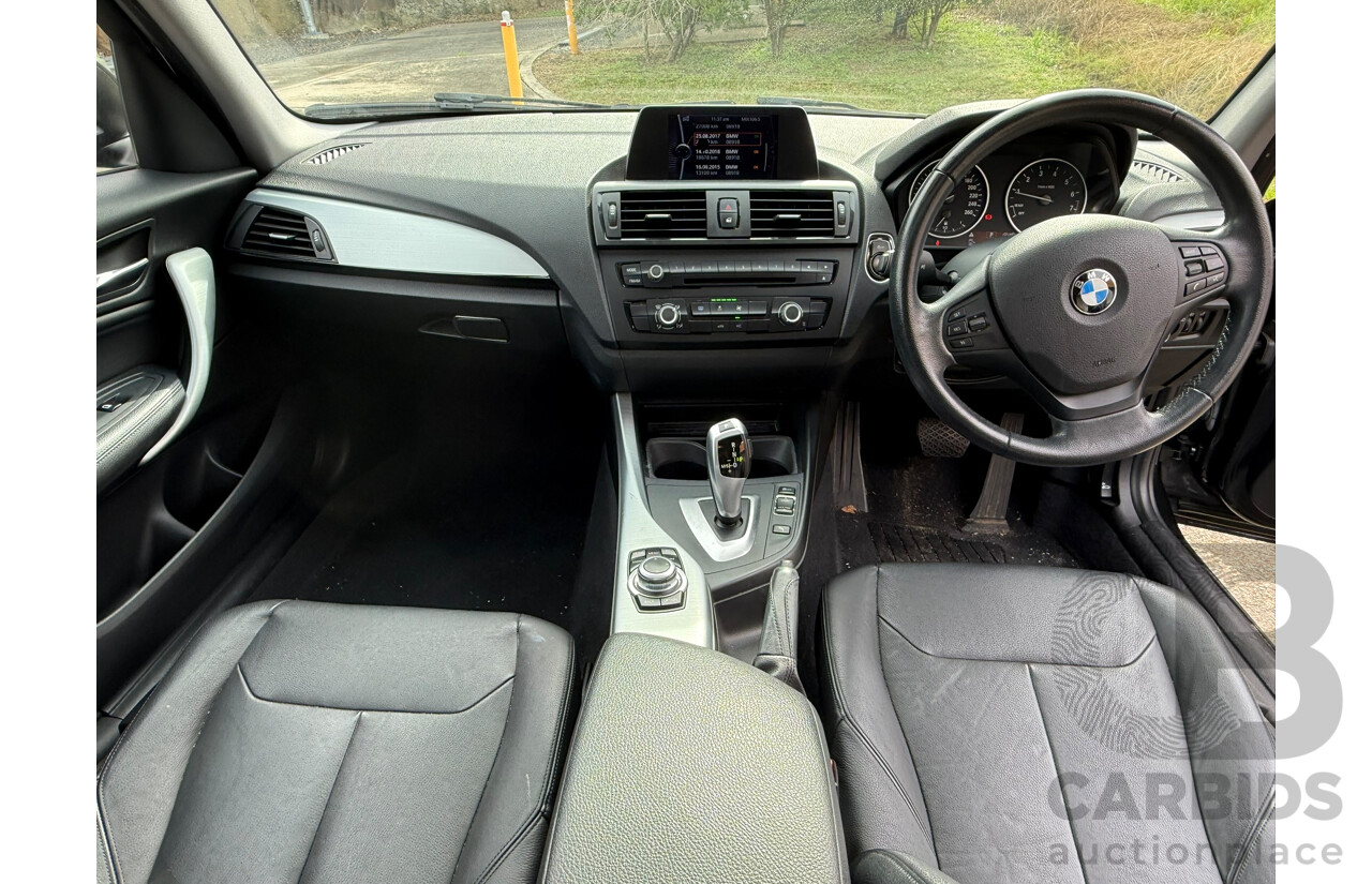 05/2013 Bmw 1 16i RWD F20 5D Hatchback Black 1.6L