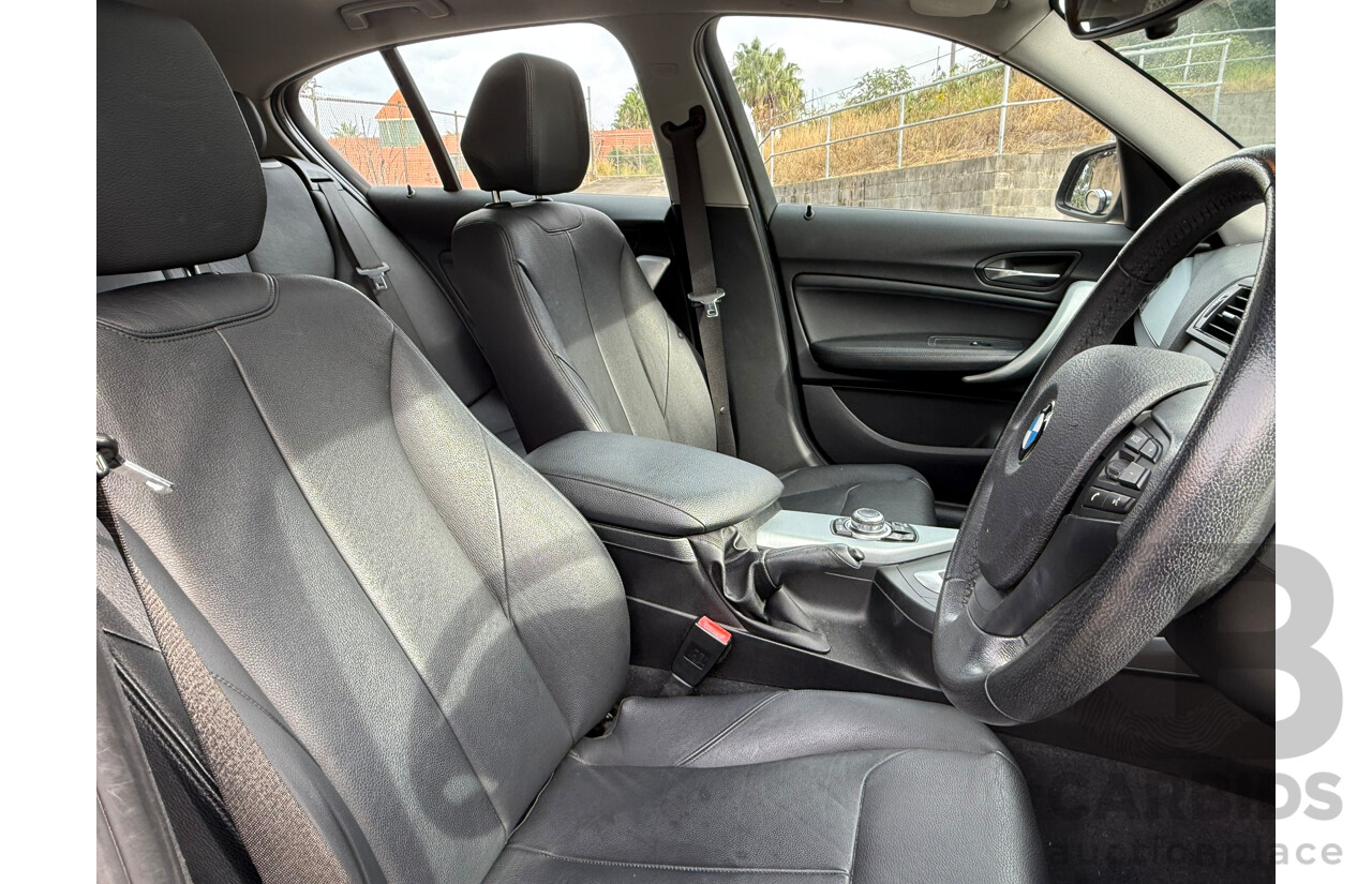 05/2013 Bmw 1 16i RWD F20 5D Hatchback Black 1.6L