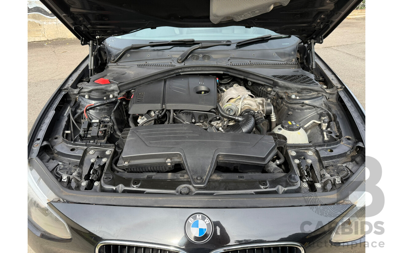 05/2013 Bmw 1 16i RWD F20 5D Hatchback Black 1.6L