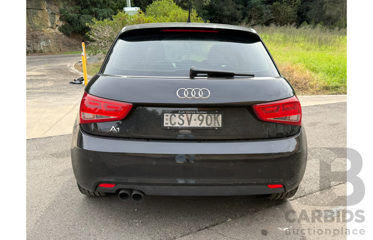 03/2014 Audi A1 SPORTBACK 1.4 TFSI AMBITION FWD 8X MY14 5D Hatchback Black 1.4L