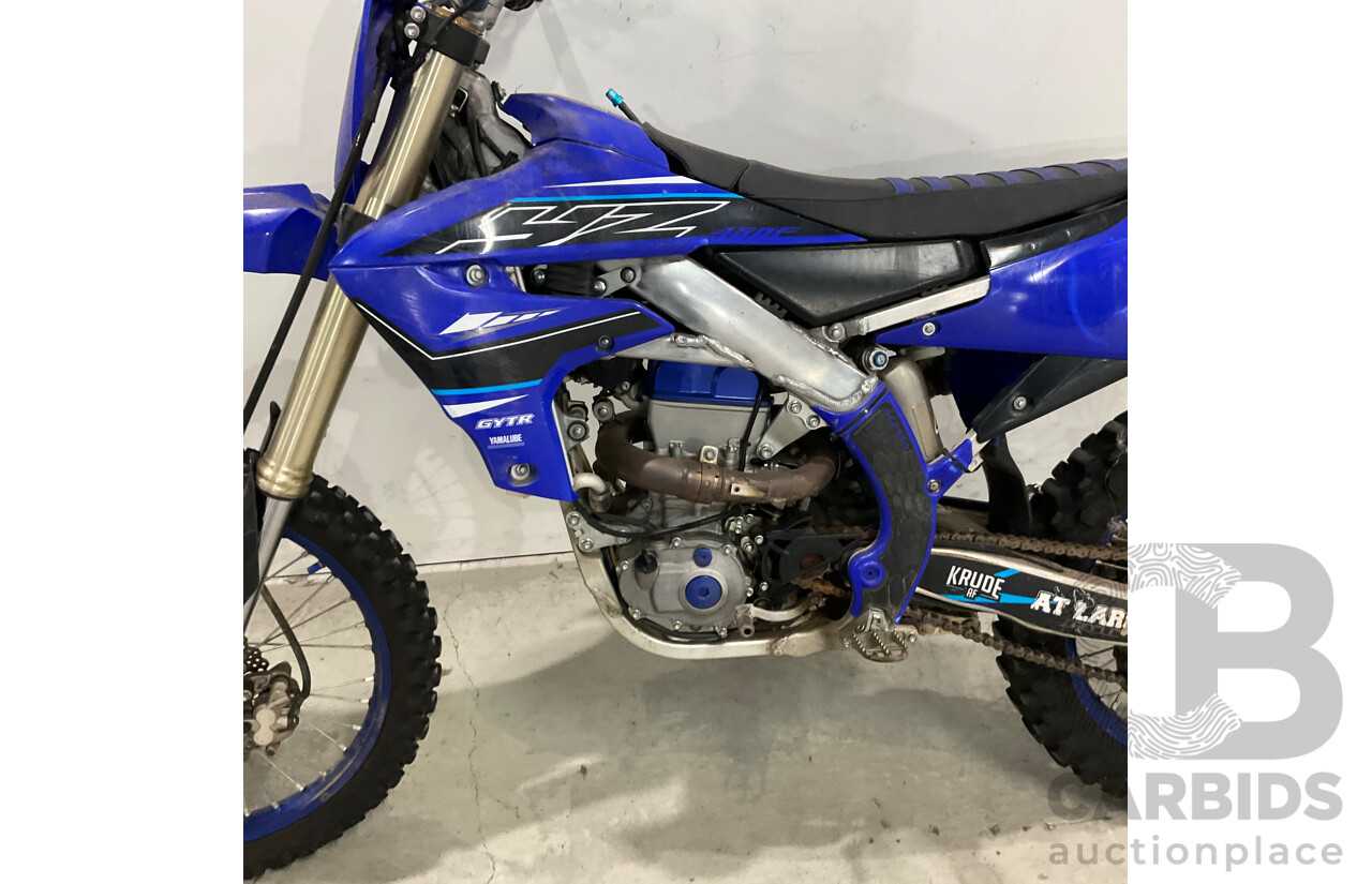 2021 Yamaha YZ450F Dirt Bike