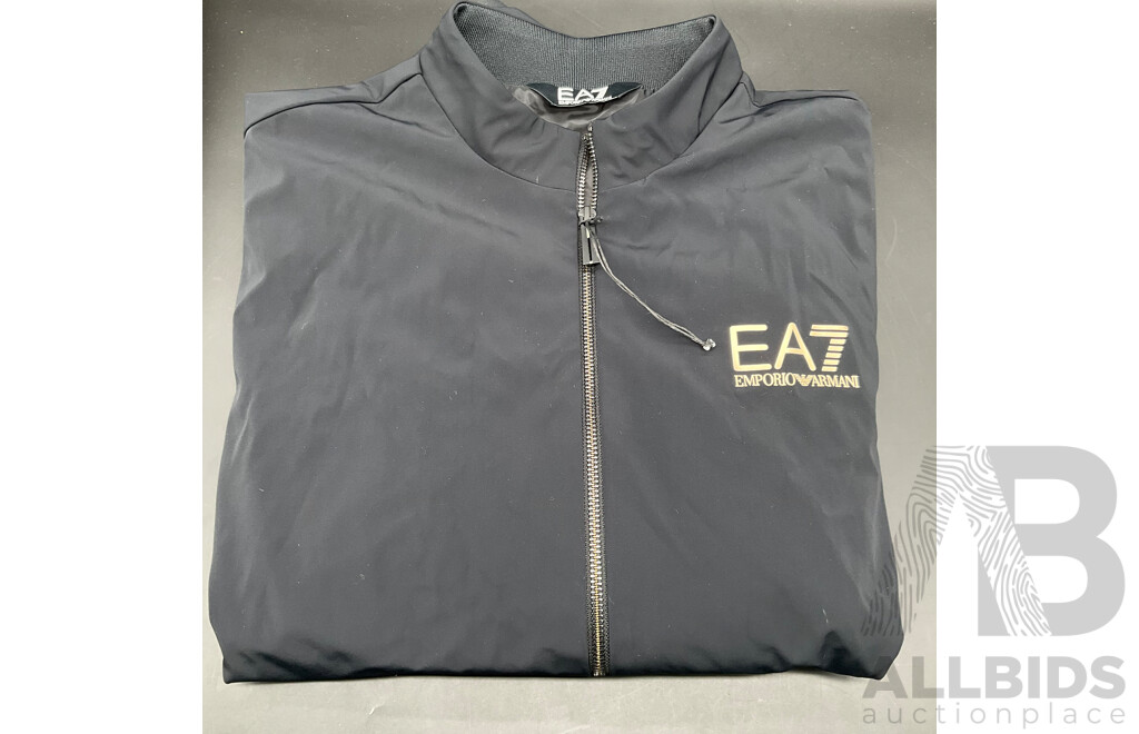 EA7 Black Light Jacket Branded Emporio Armani