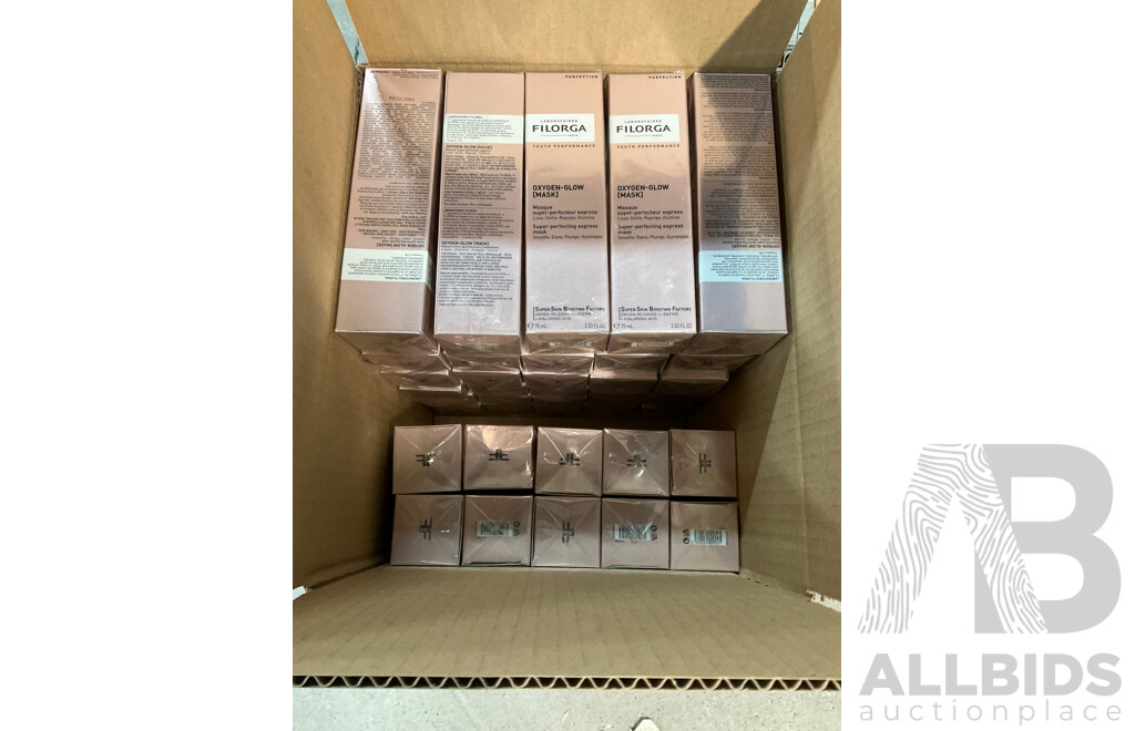 FILORGA 75ml Oxygen-Glow Mask - Lot of 40