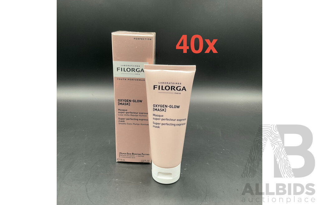 FILORGA 75ml Oxygen-Glow Mask - Lot of 40