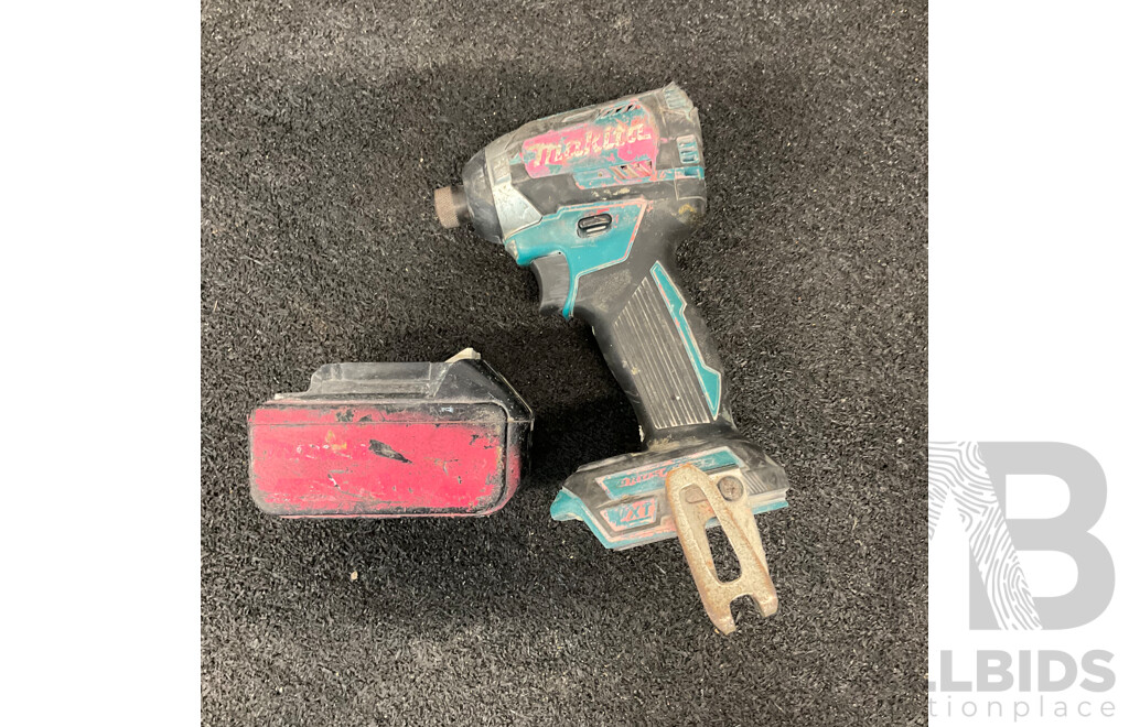 MAKITA 18V Impact Driver (DTD154) with 5.0Ah Battery