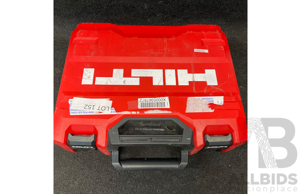HILTI SR 6-22 Reciprocating Saw Kit, Including 2x Battery and Battery Charger