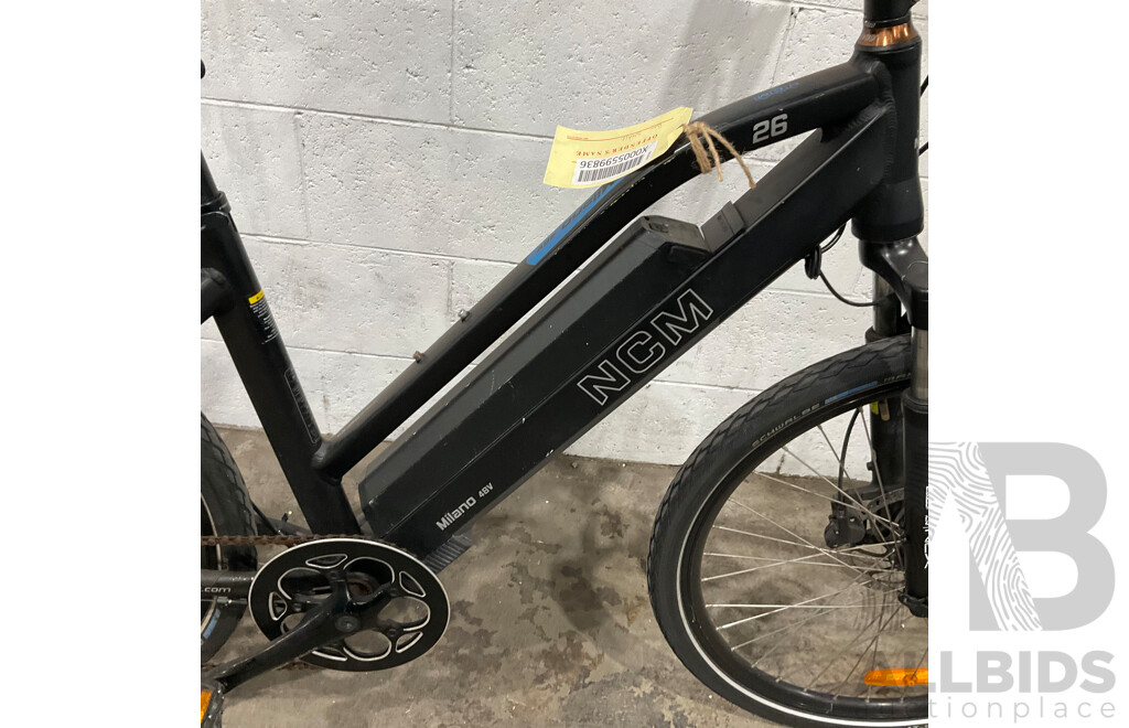 2020 NCM 26'' Milano 48V E-bike