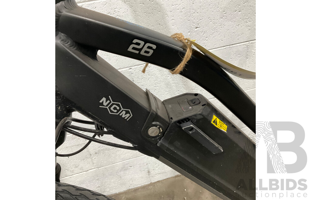 2020 NCM 26'' Milano 48V E-bike