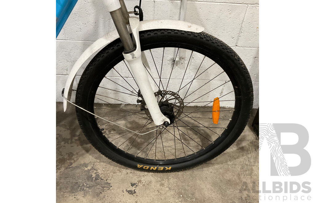 Blue E-Bike