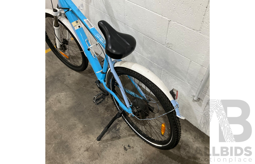 Blue E-Bike