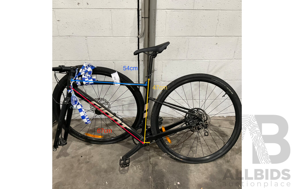 Giant Fastroad AR Bike Frame and Parts