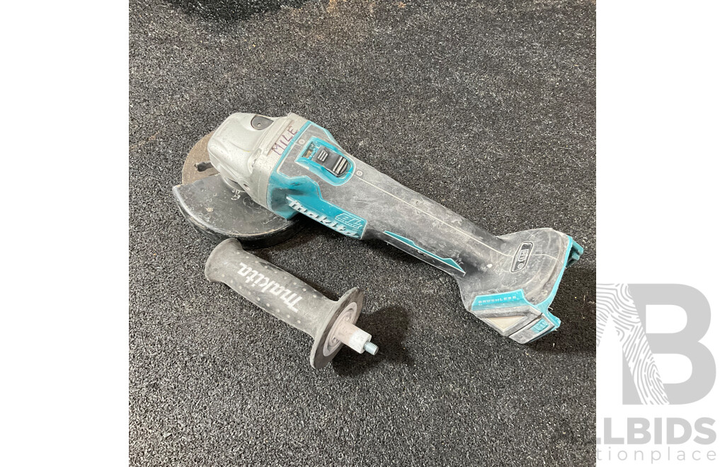 MAKITA 18V LXT Brushless Angle Grinder (DGA504) - Skin Only