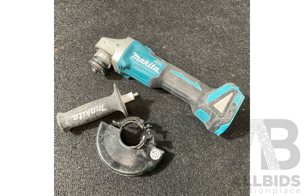 MAKITA 18V LXT Brushless Angle Grinder (DGA504) - Skin Only