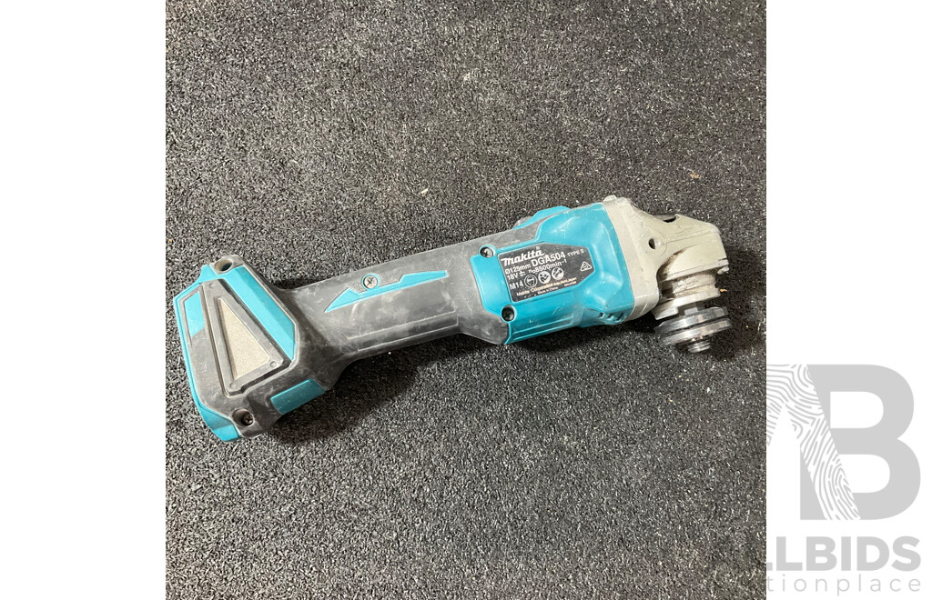 MAKITA 18V LXT Brushless Angle Grinder (DGA504) - Skin Only