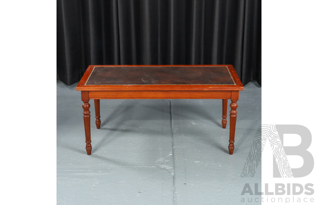 Reproduction Mahogany Coffee Table