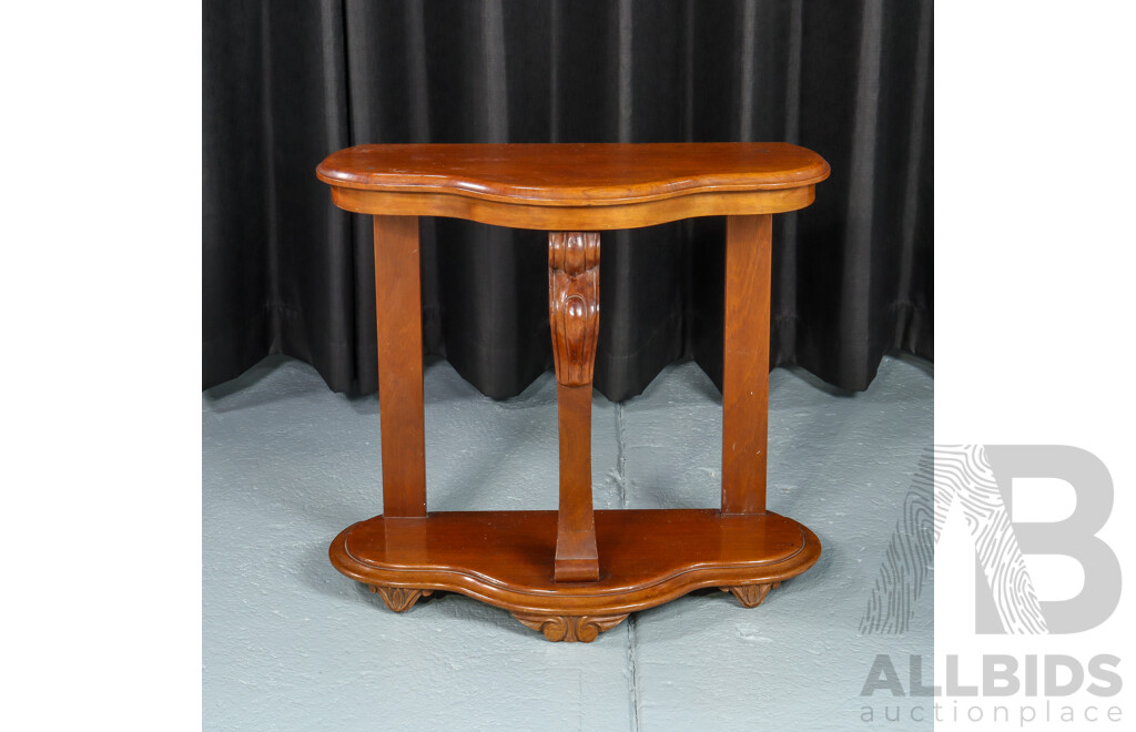 Small Victorian Mahogany Hall Stand