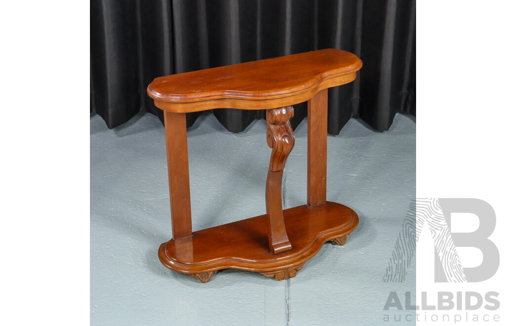 Small Victorian Mahogany Hall Stand