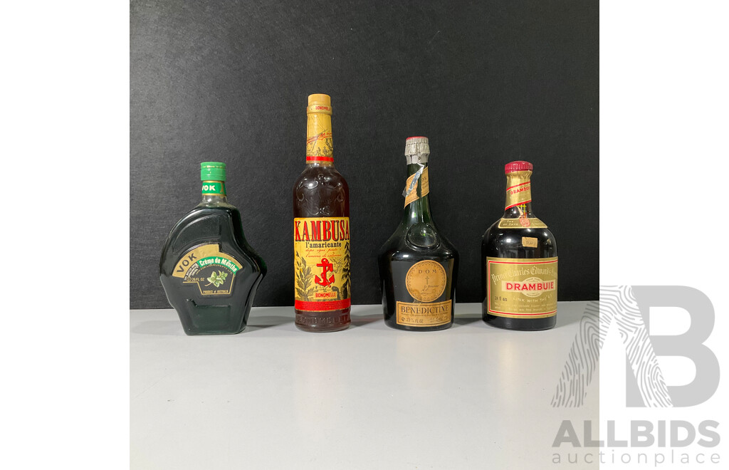 Four Bottles of Spirts