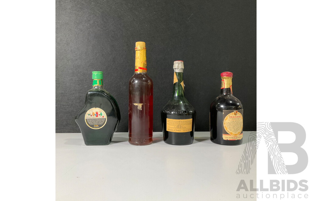 Four Bottles of Spirts