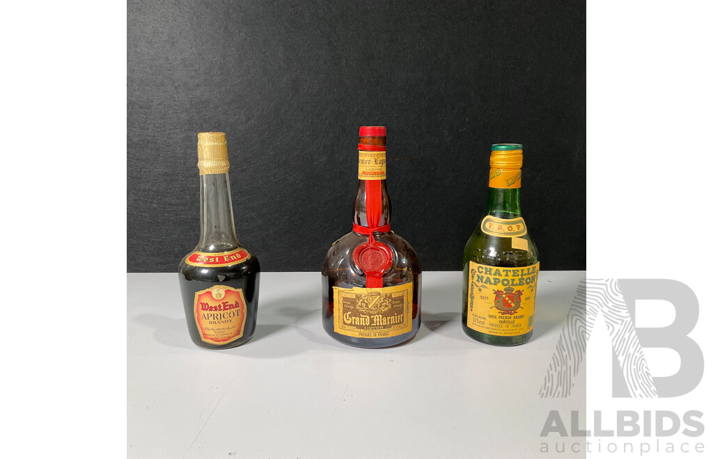 Three Bottles of Spirts