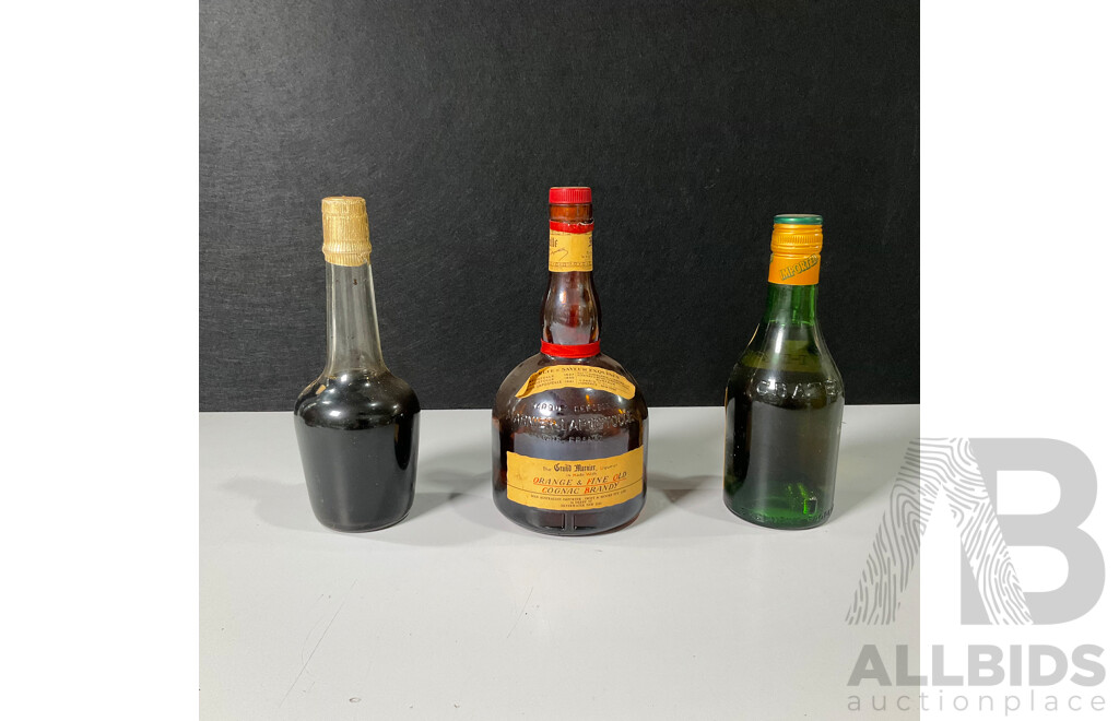 Three Bottles of Spirts