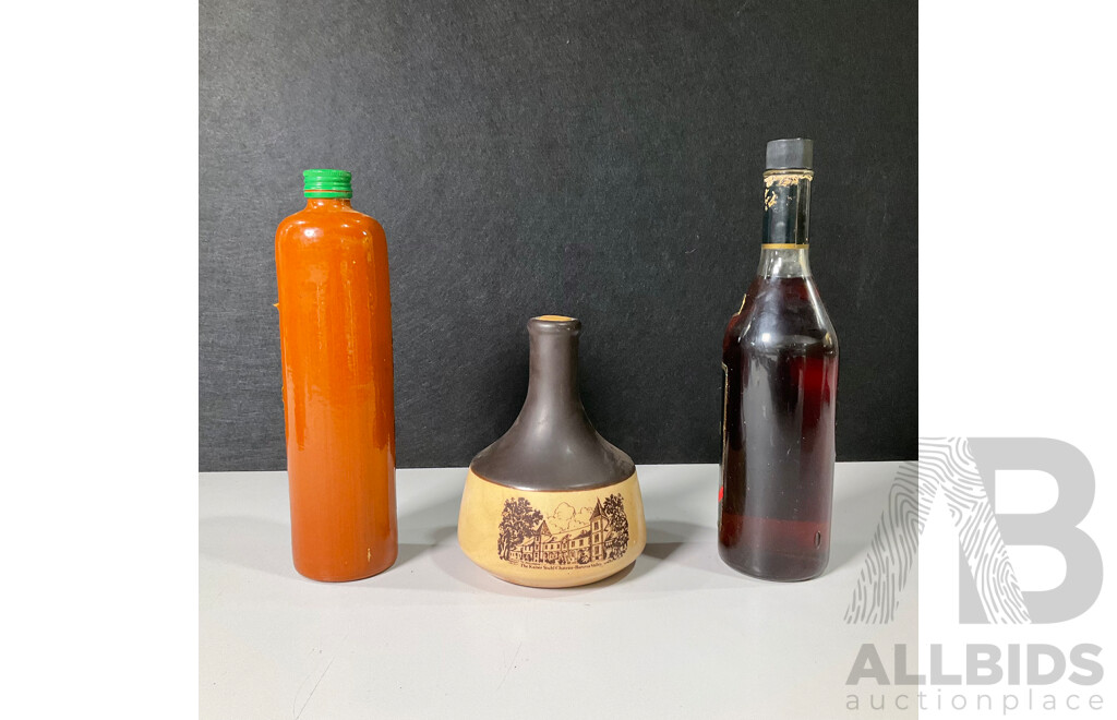 Three Bottles of Spirts