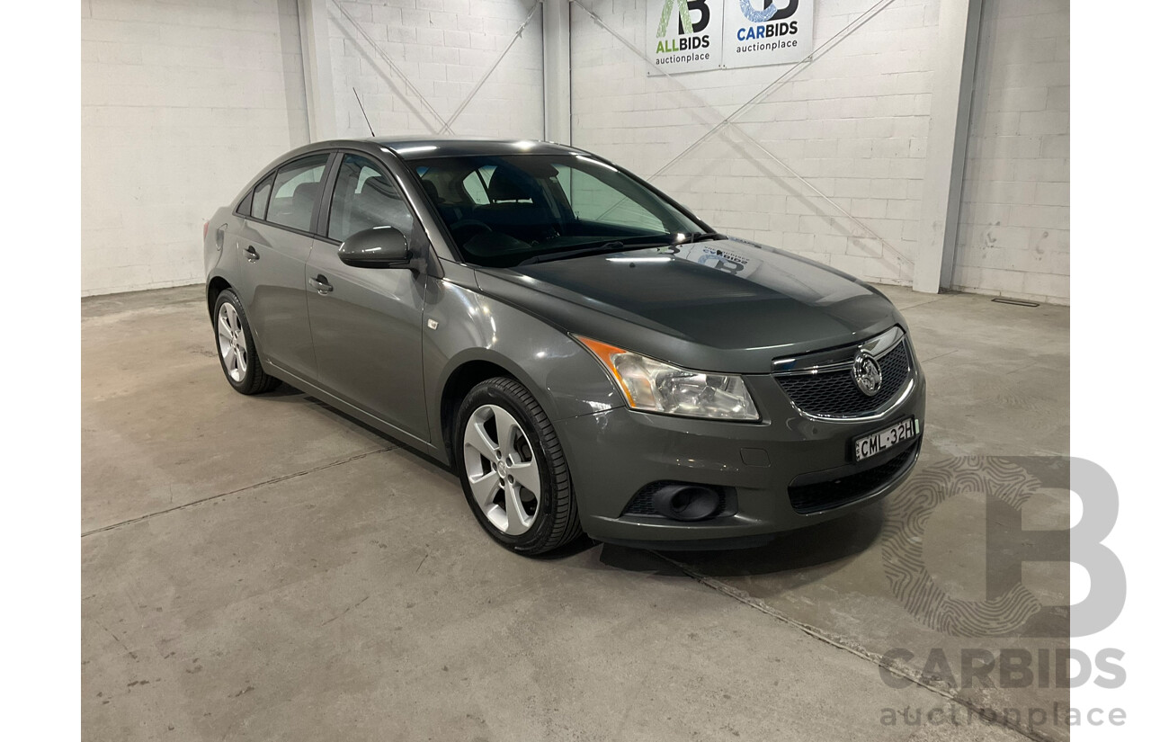 03/2013 Holden Cruze CD JH MY13 4d Sedan Grey 1.8L