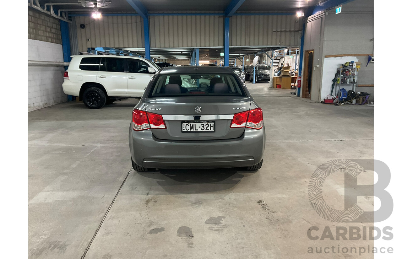 03/2013 Holden Cruze CD JH MY13 4d Sedan Grey 1.8L