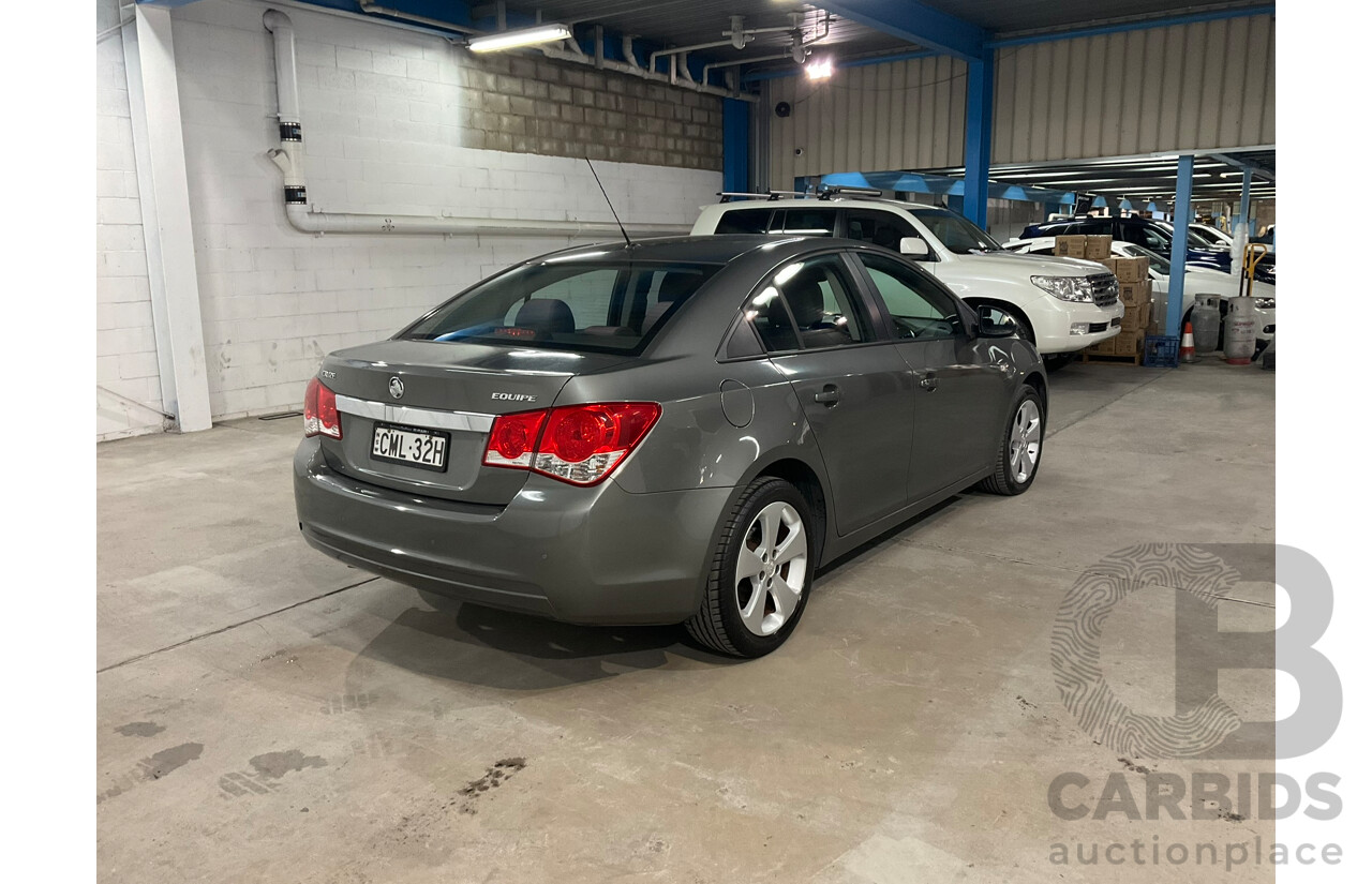 03/2013 Holden Cruze CD JH MY13 4d Sedan Grey 1.8L