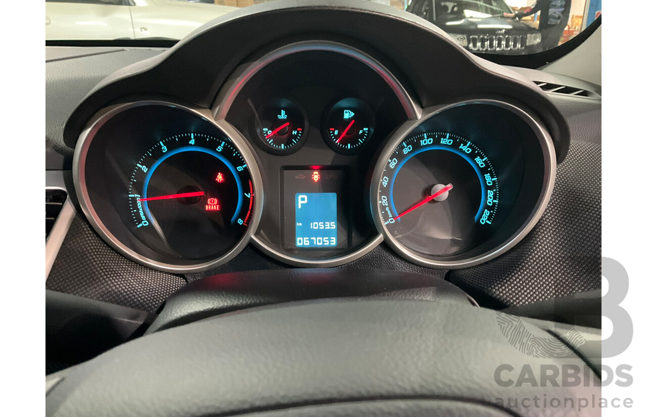 03/2013 Holden Cruze CD JH MY13 4d Sedan Grey 1.8L