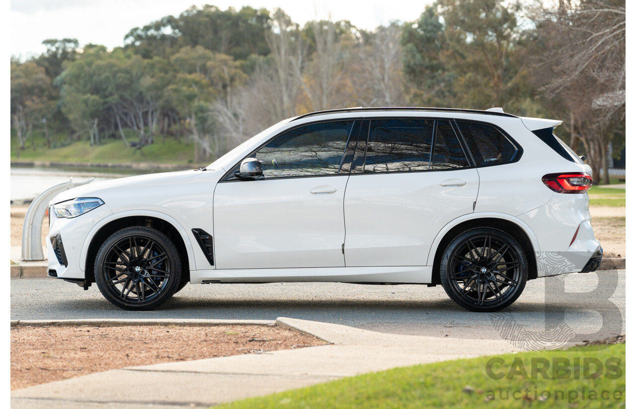 04/2020 BMW X5 M Competition F95 (AWD) MY20 4d Wagon Alpine White Twin Turbo V8 4.4L