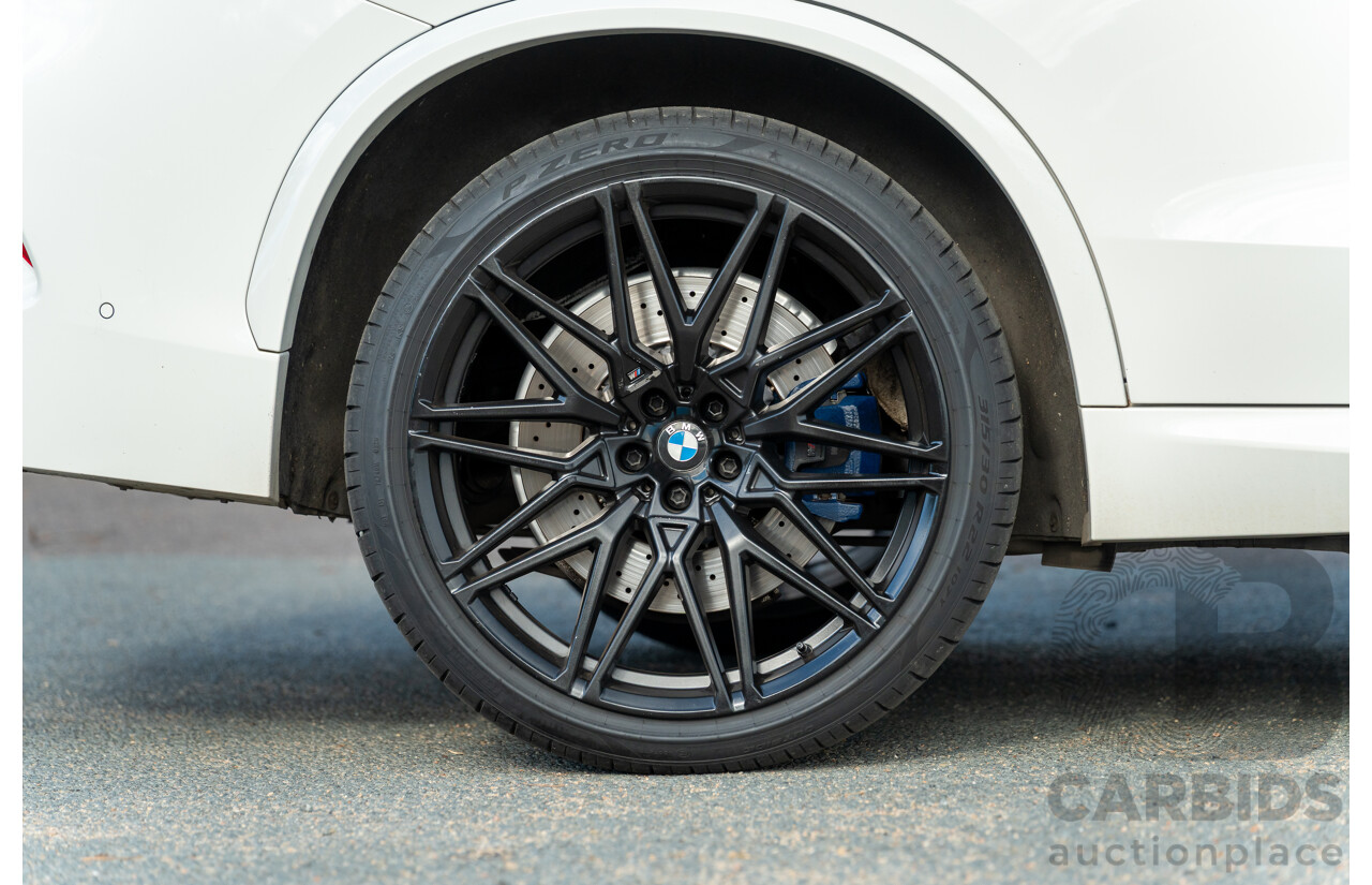 04/2020 BMW X5 M Competition F95 (AWD) MY20 4d Wagon Alpine White Twin Turbo V8 4.4L