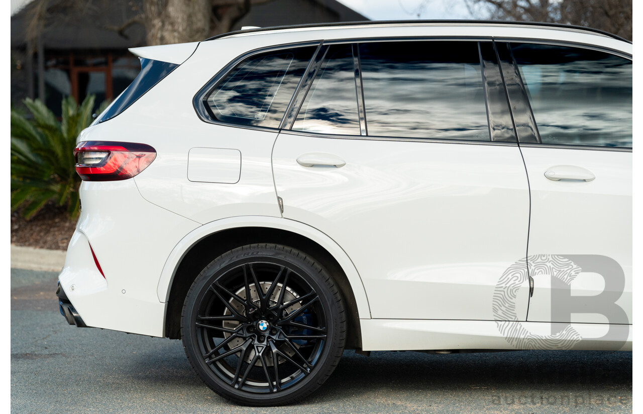 04/2020 BMW X5 M Competition F95 (AWD) MY20 4d Wagon Alpine White Twin Turbo V8 4.4L