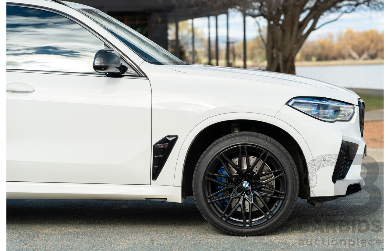 04/2020 BMW X5 M Competition F95 (AWD) MY20 4d Wagon Alpine White Twin Turbo V8 4.4L