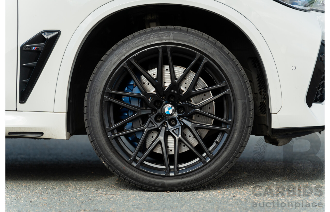 04/2020 BMW X5 M Competition F95 (AWD) MY20 4d Wagon Alpine White Twin Turbo V8 4.4L