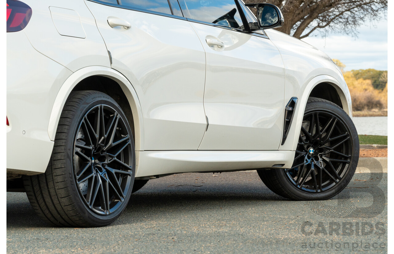 04/2020 BMW X5 M Competition F95 (AWD) MY20 4d Wagon Alpine White Twin Turbo V8 4.4L