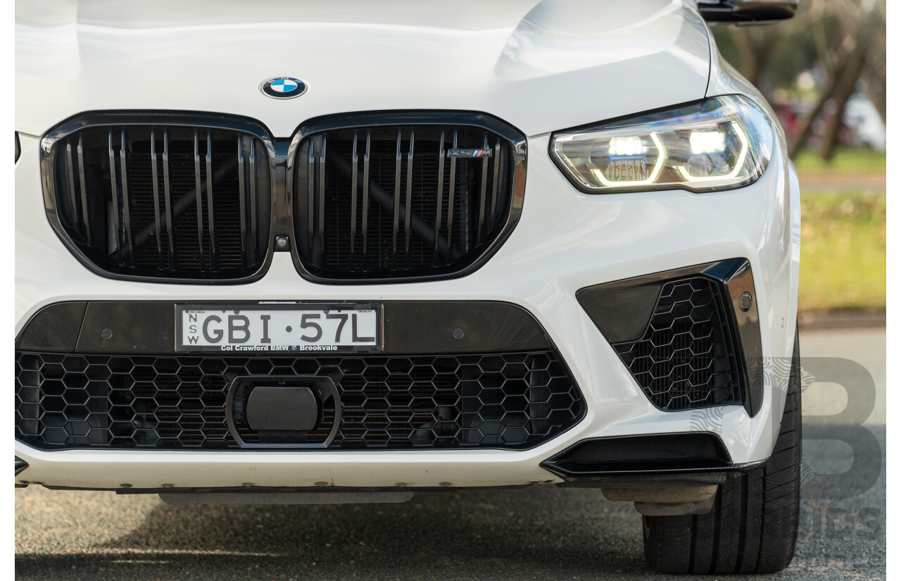 04/2020 BMW X5 M Competition F95 (AWD) MY20 4d Wagon Alpine White Twin Turbo V8 4.4L