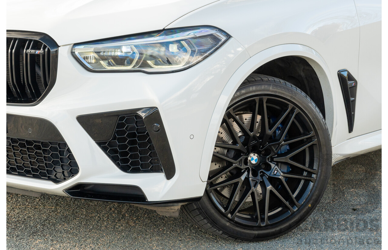 04/2020 BMW X5 M Competition F95 (AWD) MY20 4d Wagon Alpine White Twin Turbo V8 4.4L