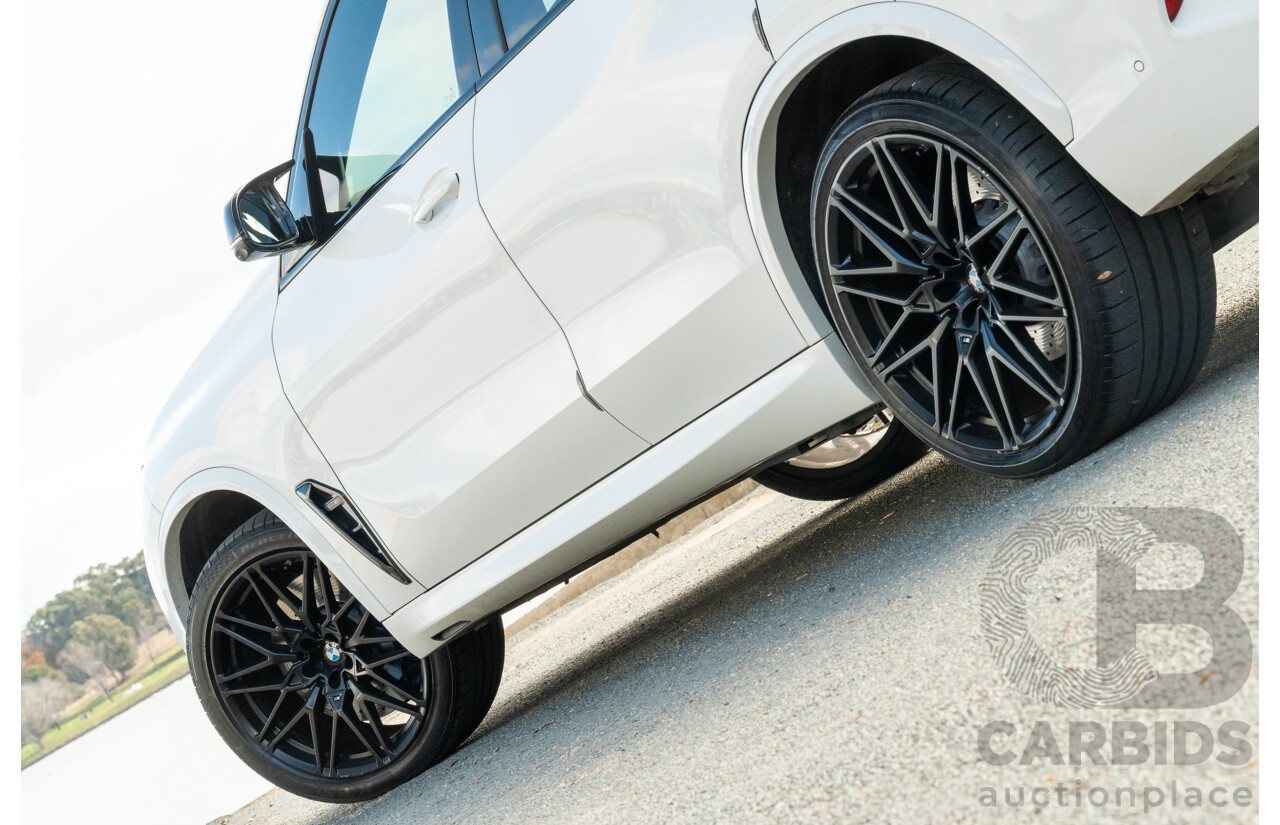 04/2020 BMW X5 M Competition F95 (AWD) MY20 4d Wagon Alpine White Twin Turbo V8 4.4L